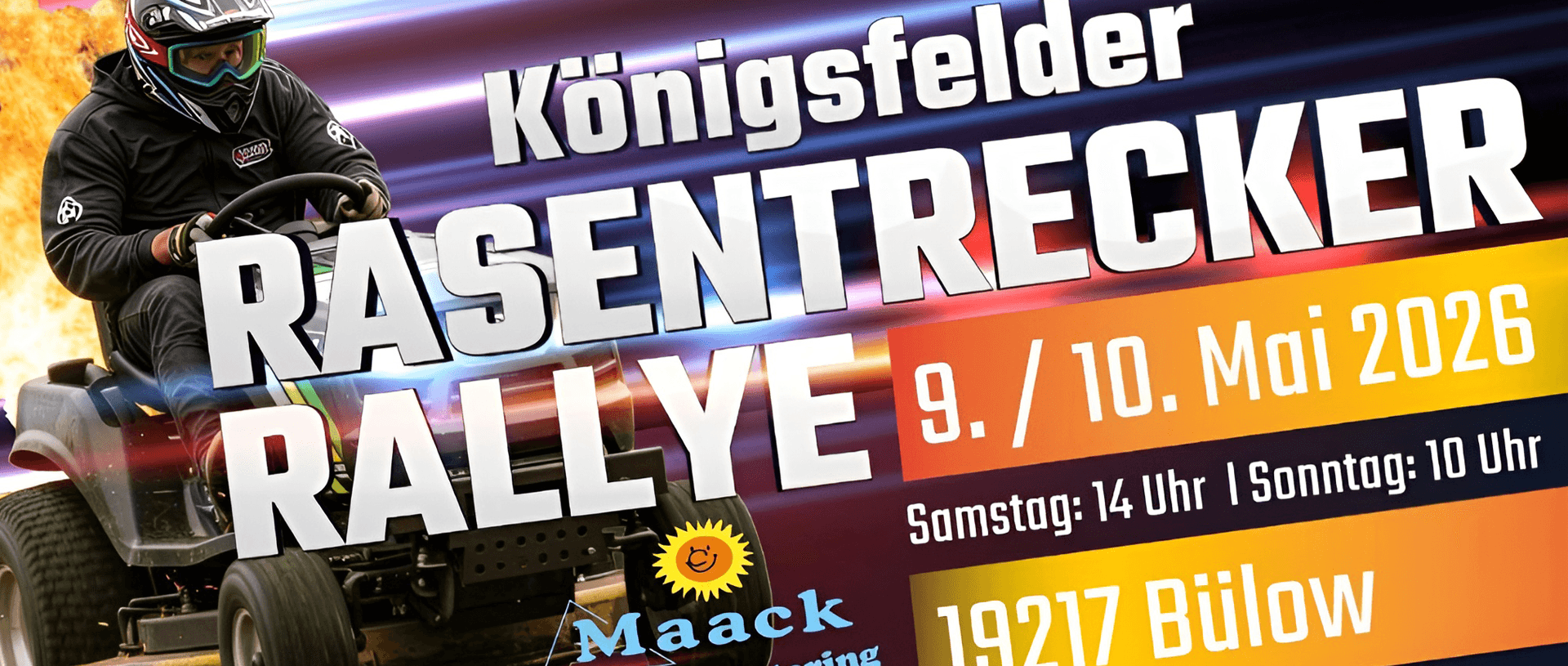 Königsfelder Rasentrecker Rallye